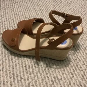 Brown Tommy Hilfiger Wedge Sandals